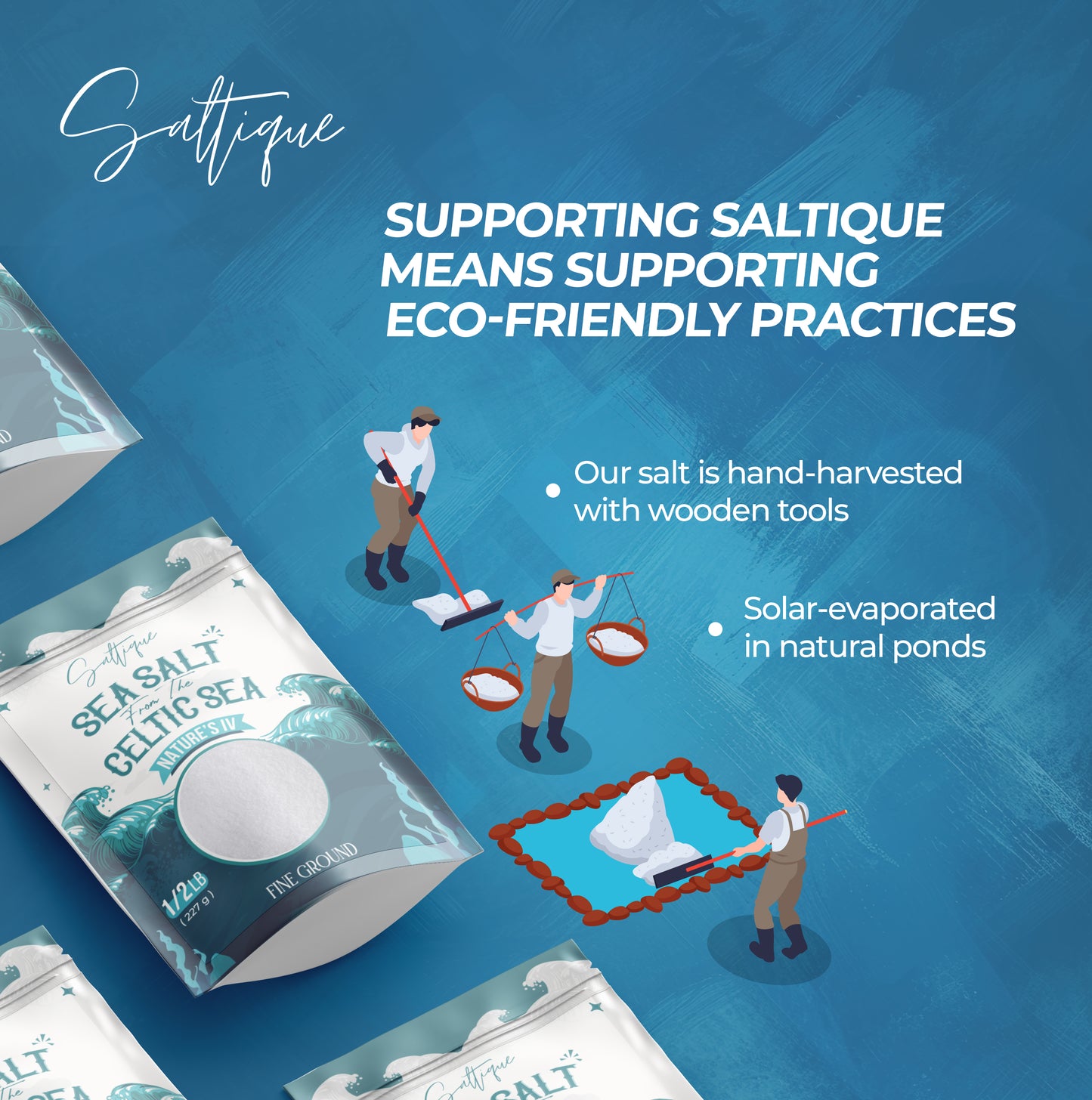 Sea salt from the Celtic sea Coarse (2.27kg)