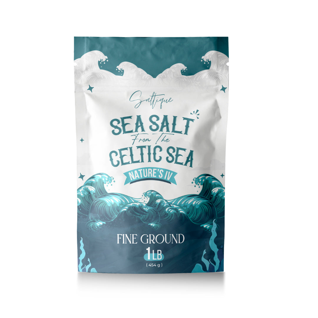 Sea salt from the Celtic sea Fine Ground (454g)